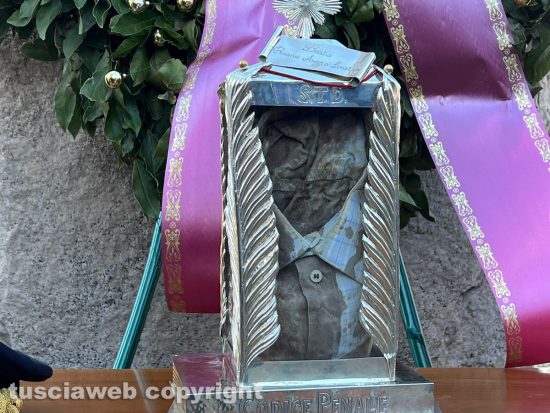 Viterbo - La reliquia di Rosario Livatino in città
