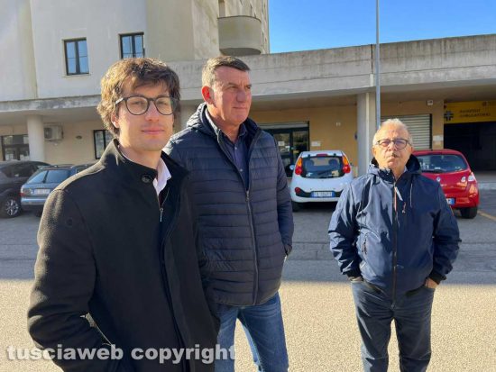 Da sinistra: Francesco Boscheri, Giancarlo Turchetti e Francesco Palese