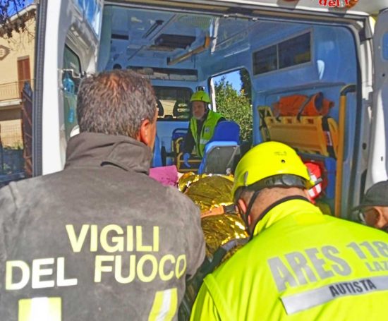 Fiumicino - L'esplosione della villetta