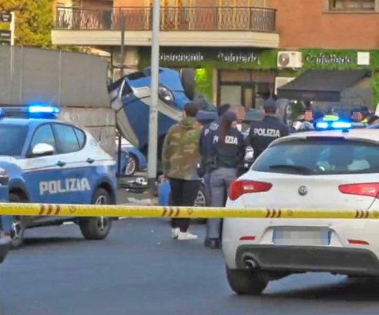 Roma - Incidente a Monte Mario