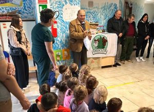 Viterbo - Ekoclub international e l'istituto Ellera celebrano la festa dell'albero