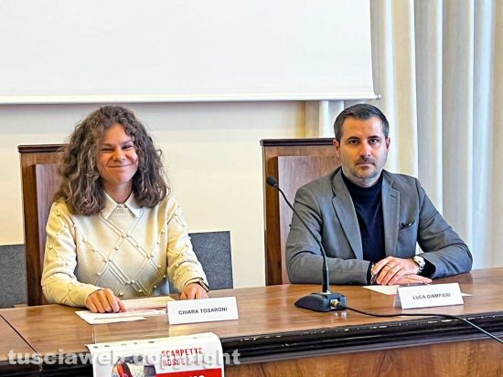Chiara Tosaroni e Luca Giampieri