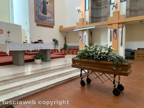Viterbo - I funerali di Maria Antonietta Russo