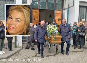 Viterbo - I funerali di Maria Antonietta Russo