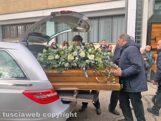 Viterbo - I funerali di Maria Antonietta Russo