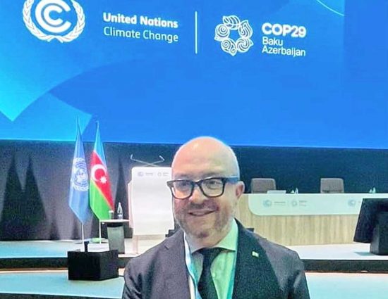 Mauro Rotelli alla Cop29 di Baku