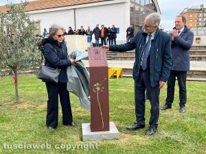 Unitus - Commemorazione Silvia Tabacchi - La targa in ricordo