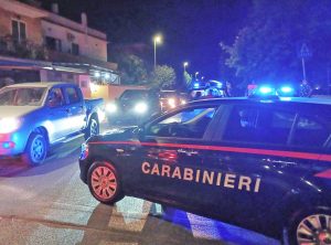 Santa Marinella - Una pattuglia dei carabinieri