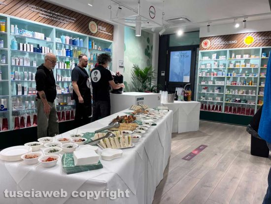 Viterbo - Inaugurazione della terza farmacia comunale al Riello