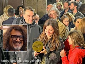 Viterbo - Il Labirinto vince Quattro ristoranti - Nel riquadro Alessandro Borghese