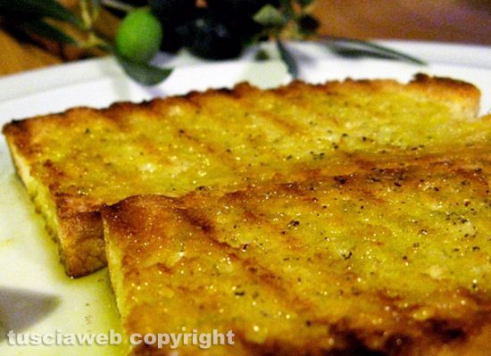 Bruschetta olio e sale
