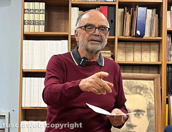 Viterbo - La festa di 90 anni di Sergio Pollastrelli - Ermanno Barbieri