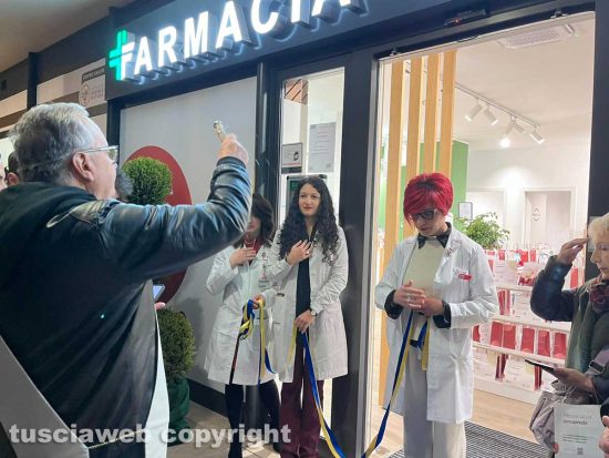Viterbo - Inaugurazione della terza farmacia comunale al Riello