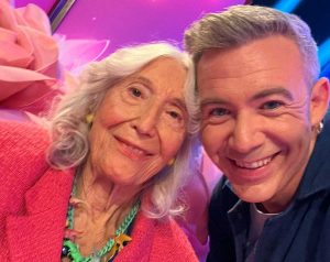 Nonna Licia Fertz e suo nipote Emanuele Usai