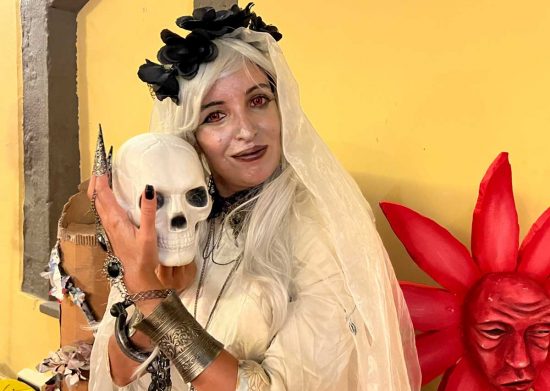 Viterbo - Una maschera della Notte di Mezzo