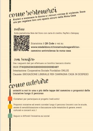 "Il cammino della Nona casa"
