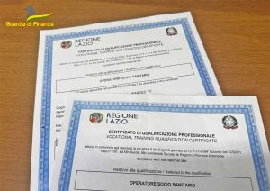Guardia di finanza - I diplomi