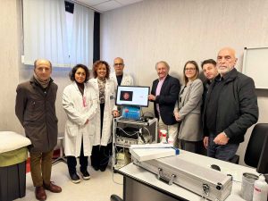 "Il cuore di Rosalba" ha donato all'ospedale di Belcolle un sistema per laringoscopia diretta