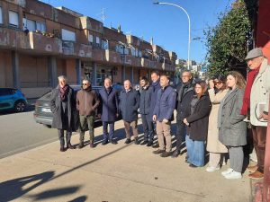 Tuscania - Visita assessore Ciacciarelli al quartiere Gescal