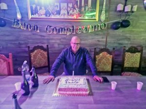 Viterbo - La festa per i 61 anni di Paolo Paoletti