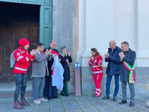 Acquapendente - Lo "scudo blu" della Croce rossa