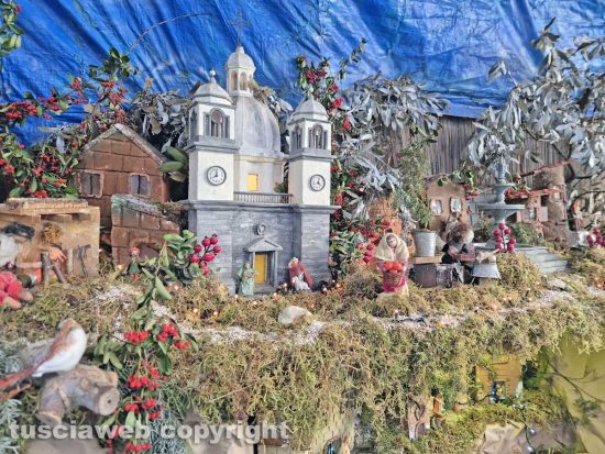 Montefiascone - Il presepe in via Porticella