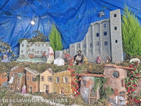 Montefiascone - Il presepe in via Porticella
