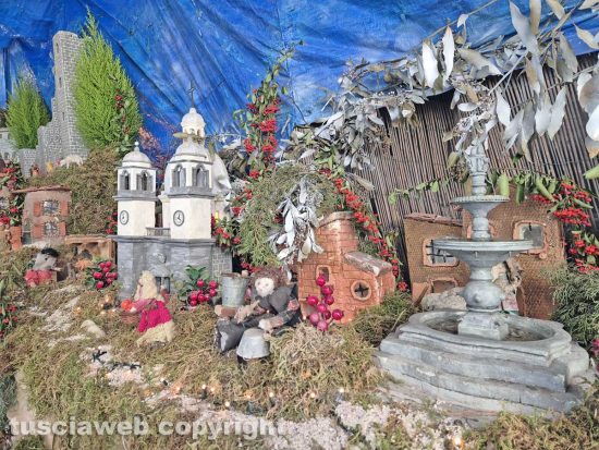 Montefiascone - Il presepe in via Porticella