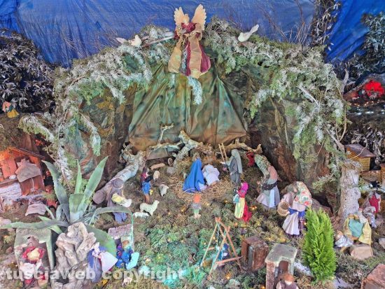 Montefiascone - Il presepe in via Porticella