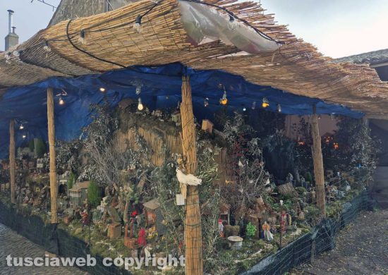 Montefiascone - Il presepe in via Porticella