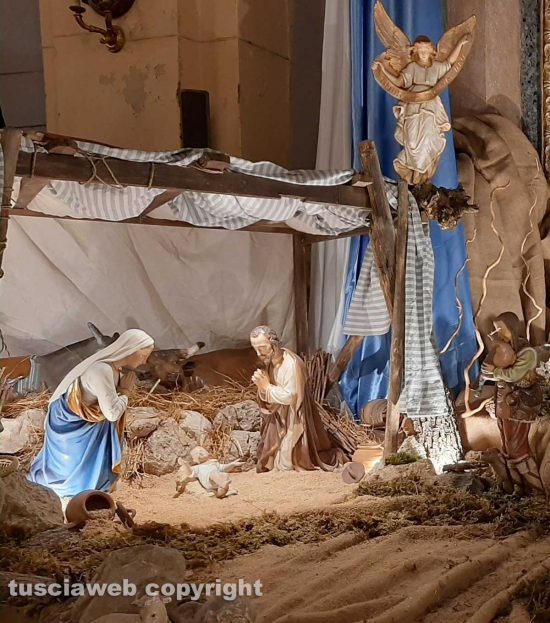 Castiglione in Teverina - Il presepe dei Confratelli del SS. Sacramento dedicato al Giubileo 2025