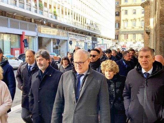 Roma - Inaugurati piazza della Repubblica e giardini di dogali