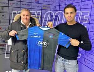 Civitavecchia - Il ds Marco Angelocore e Simone Rei