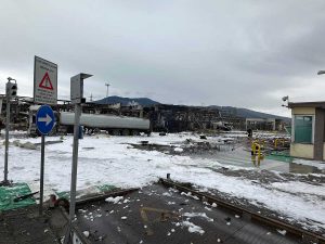 Calenzano - L'incendio all'impianto Eni domato