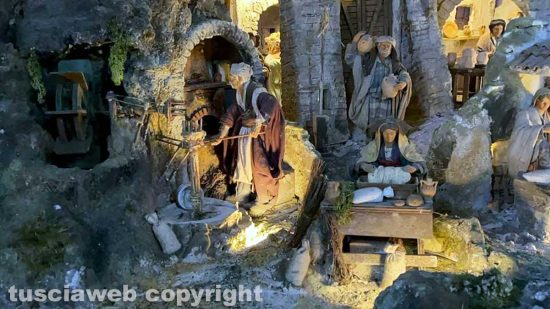 Viterbo - Il presepe in movimento del Pilastro
