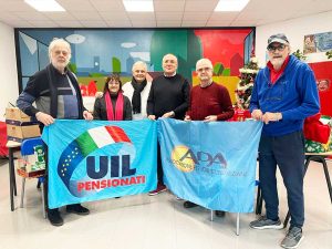 Viterbo - La Uil pensionati dona 200 chili di prodotti alimentari all'Emporio solidale in ricordo di Franco Palumbo