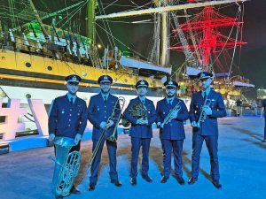 Il quintetto d’ottoni della Banda dell’aereonautica militare