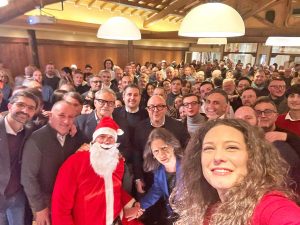 Vitorchiano - Brindisi di Natale di Fratelli d'Italia