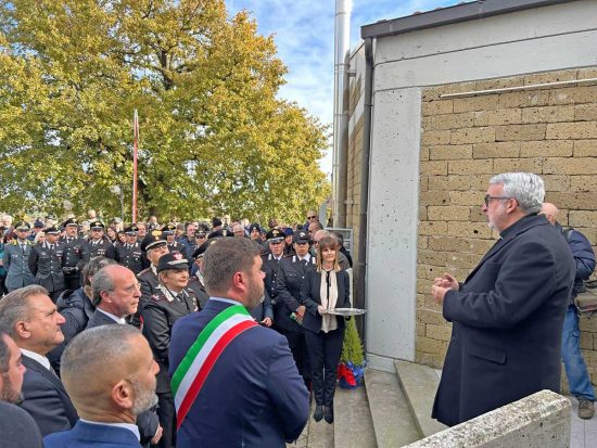 Bassano in Teverina - Inaugurazione della stazione dei carabinieri forestali