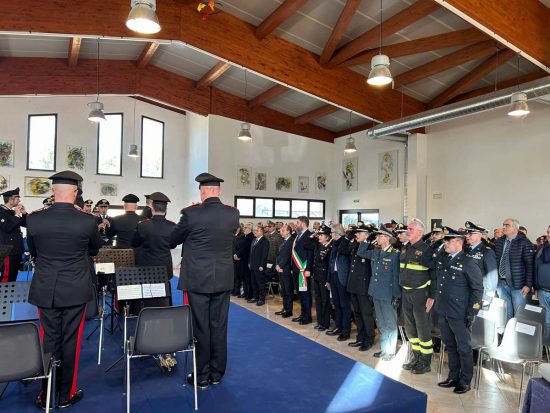 Bassano in Teverina - Inaugurazione della stazione dei carabinieri forestali