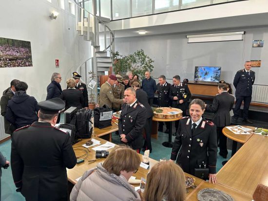 Bassano in Teverina - Inaugurazione della stazione dei carabinieri forestali