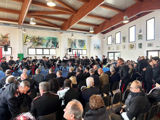 Bassano in Teverina - Inaugurazione della stazione dei carabinieri forestali