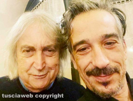 Italo Leali con Enrici Vanzina
