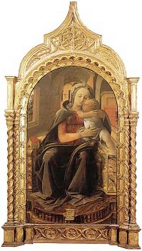 La Madonna di Tarquinia di Filippo Lippi