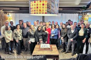 Viterbo - La cena di Natale dell'Onlus progetto futuro