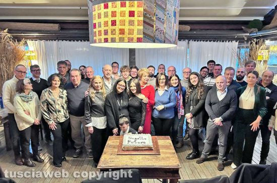 Viterbo - La cena di Natale dell'Onlus progetto futuro
