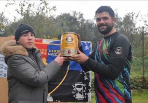 Premiazione giocatori con 50 presenze con la maglia del Lions Rugby