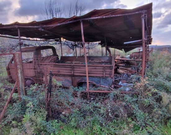 Bassano Romano - Il terreno dove avrebbero la residenza la 93enne e suo figlio