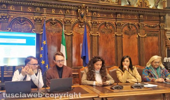 Viterbo - La presentazione del nuovo sito istituzionale del comune
