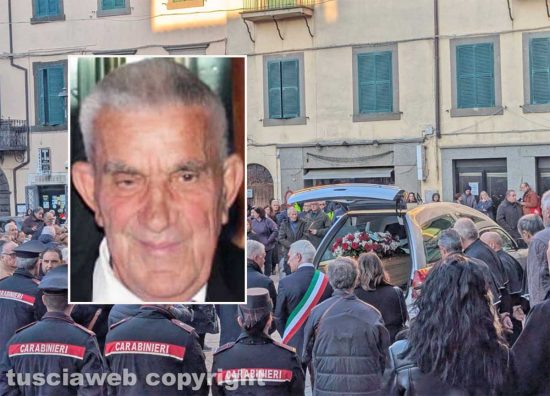 Vetralla - Funerali di Mario Costantini